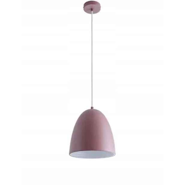Závěsná lampa růžová bílá Paco Home Jack moderní do obývacího pokoje ložnice