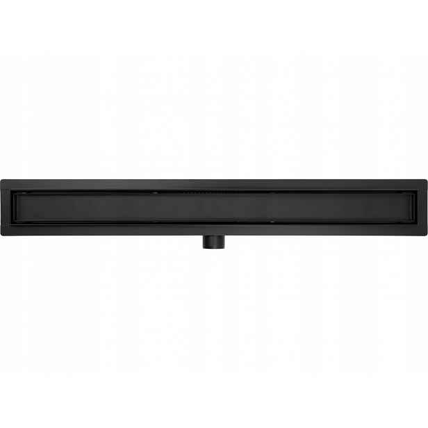 71602 Fala Lineární Odtok Wet Dry Black 80 CM