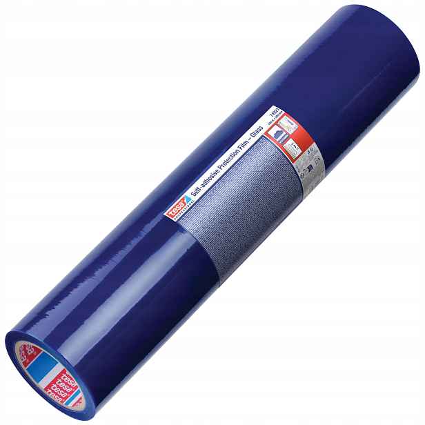 Fólie malířská fólie Samolepicí Tesa na okna 100 m x 500 mm Modrá