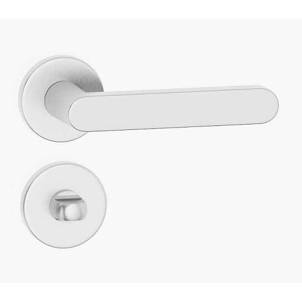 Klika Icona Slin chrom mat WC/koupelna rozety