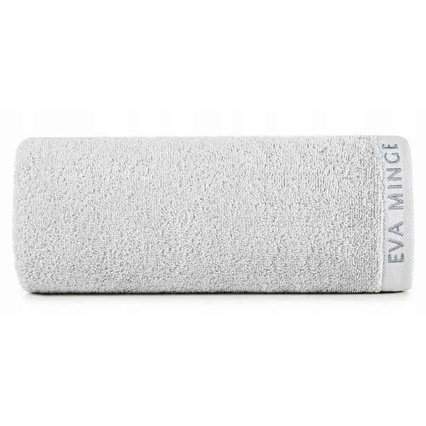 Ručník Venus 70x140 stříbrný zdobený výšivkou 550 g/m2 Eva Minge
