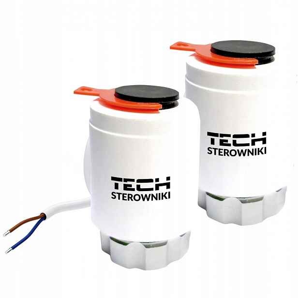 Termoelektrický Pohon Pro Rozdělovač Tech M30X1.5 STT-230T 2 Kusy