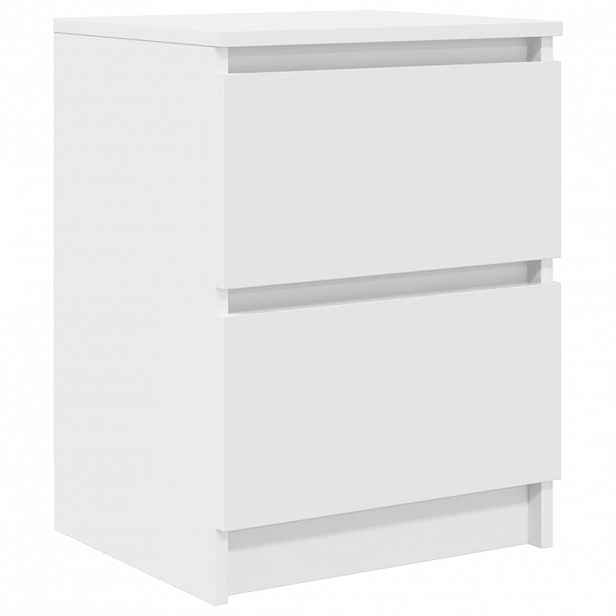 vidaXL TV skříňka bílá 40x35x54 cm kompozitní dřevo