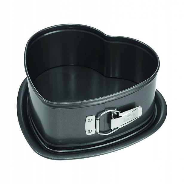 Forma Na Dort Srdce Birkmann Easy Baking 22 cm ocelová s vyjímatelným dnem