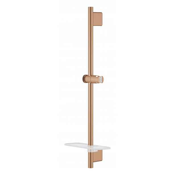 Grohe Rainshower SmartActive - Sprchová tyč s poličkou, 60 cm, kartáčovaný Warm Sunset 26602DL0