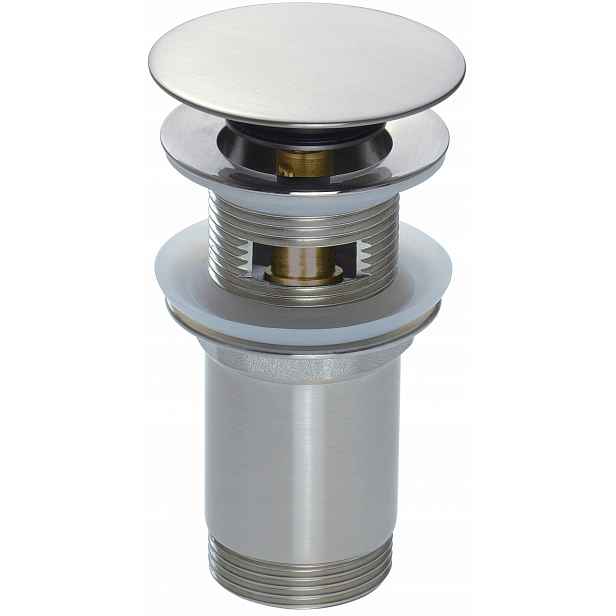 Deante Zátka Click-Clack ocel NHC_F10U pro umyvadlo/bidet