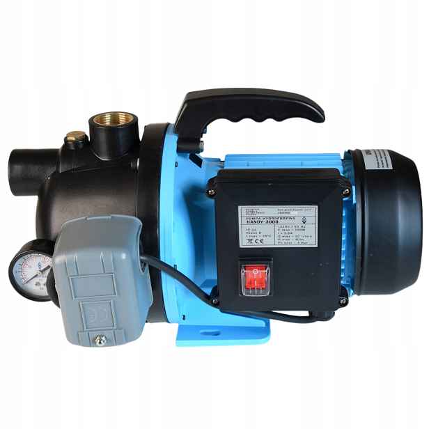 Hydroforová Pumpa S Příslušenstvím Na Vodu 1100 W, Výkonná, 3000 L/h, Nerezová Ocel