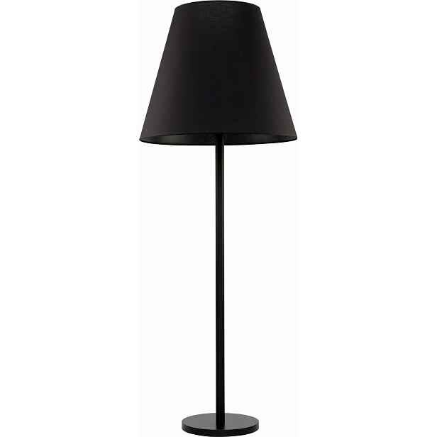 Stojací Led lampa Nowodvorski Moss černá 3x60W, tkanina, E27