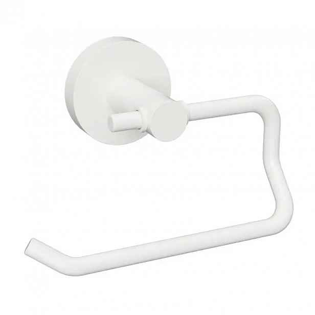 X-round White věšák na toaletní papír, bílý mat