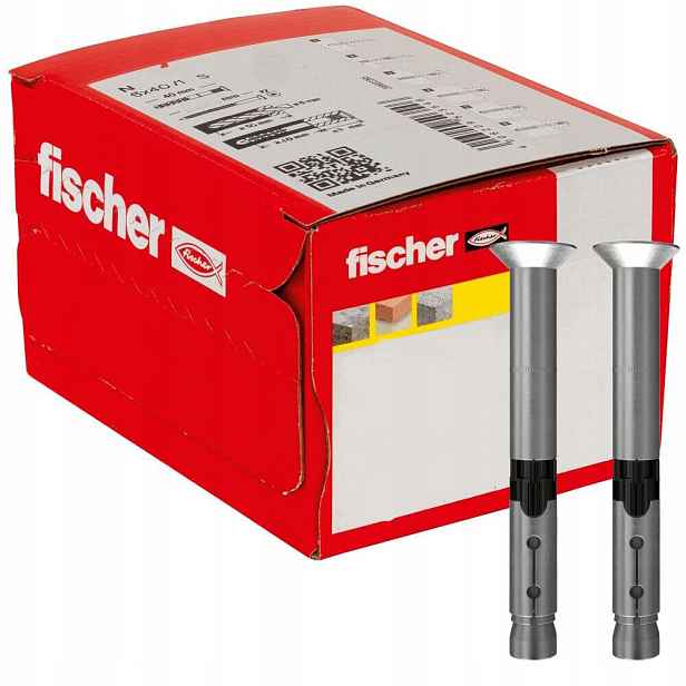 Fischer Kotva pro vysoké zatížení Fh II 12/30 Sk se zapuštěnou hlavou R 25 Ks