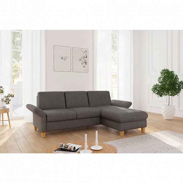 Sit & More ROHOVÁ SEDAČKA, textil, barvy grafitu