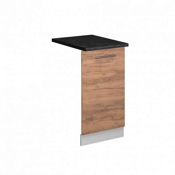 Vicco ČELNÍ PANEL MYČKY Fame-Line Zlatý mocný dub 45 cm , PD Antracit