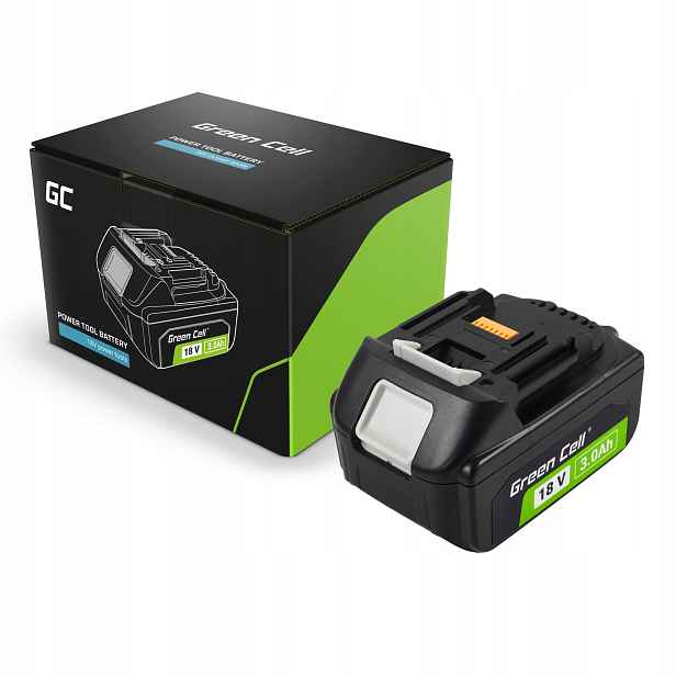 Green Cell Akumulátor BL1830 pro Makita Lxt 18V 3Ah BL1840 BL1850 BL1860