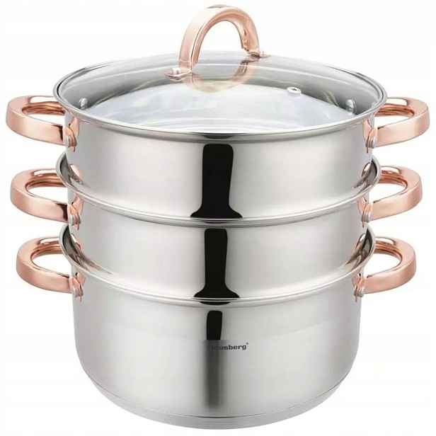 Hrnec Na Páru Klausberg 4 Díly. 24 cm, 5 L KB-7735