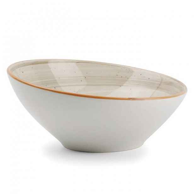 Miska porcelánová zkosená AURA 18cm BONNA