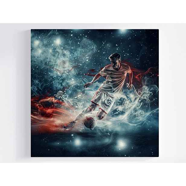Obraz Na Plátně Canvas Sport Pohyb Fotbalová Branka Zápas Gol 50x50