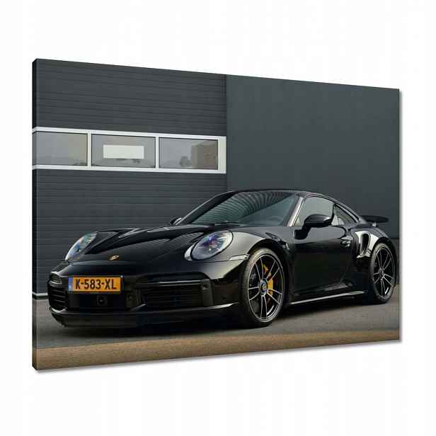 Obrazy 80x60 Černé Porsche Auto