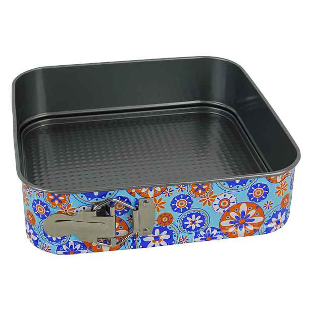 PROHOME - Forma dortová čtvercová 24cm dekor PARIS