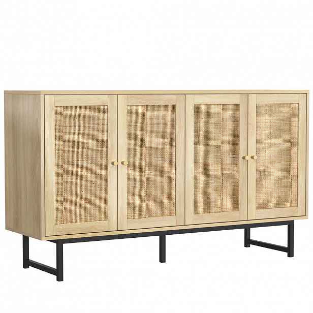 Urban Meuble KOMODA hnědá 140/39,5/80 cm