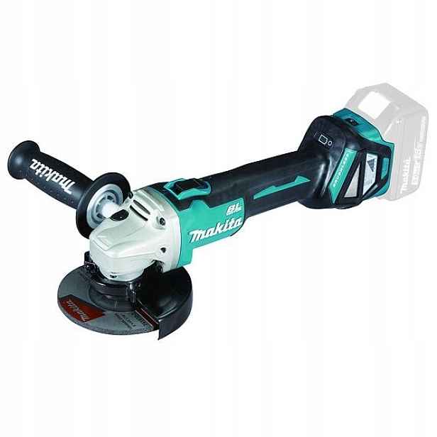 Makita DGA511Z aku úhlová bruska s regulací 125mm, 18V bez baterie