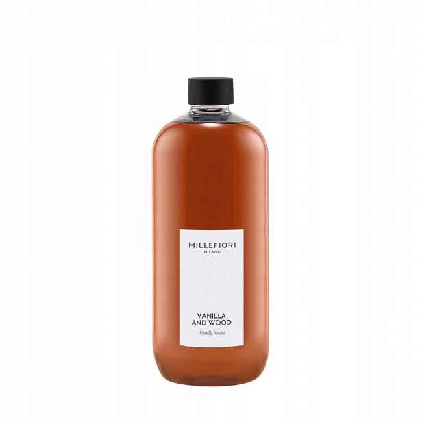 Millefiori Milano Vanilla & Wood 500 ml náhradní náplň do aroma difuzéru