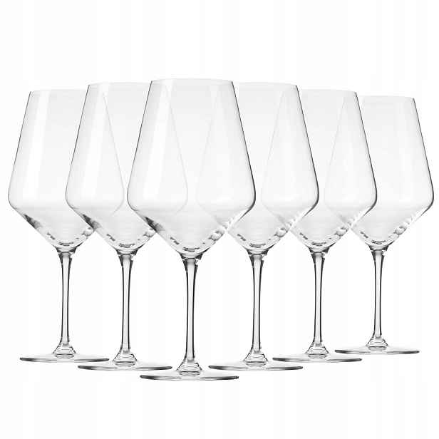 Skleničky na červené víno Krosno Xno Wine sada 760 ml 6 ks