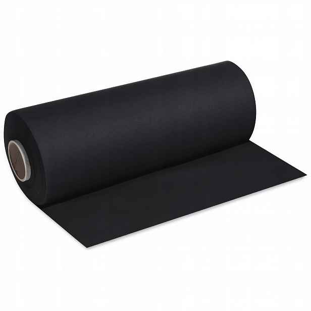 Papírový běhoun Premium v roli, černý, 40 cm x 24 m, 1 ks
