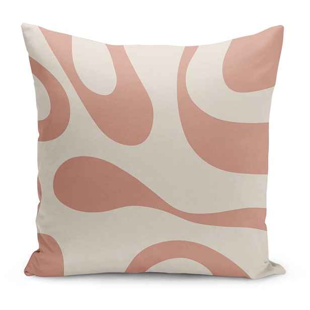 Povlak na polštář 43x43 cm Strawberry Latte – Mila Home