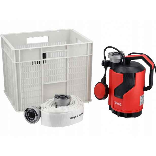 Protipovodňová Sada Ponorné Čerpadlo 750W Hadice 10M Koš Yato YT-85323