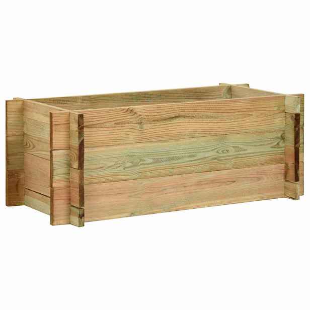 vidaXL Vyvýšený zeleninový záhon impregnovaná borovice 80 cm