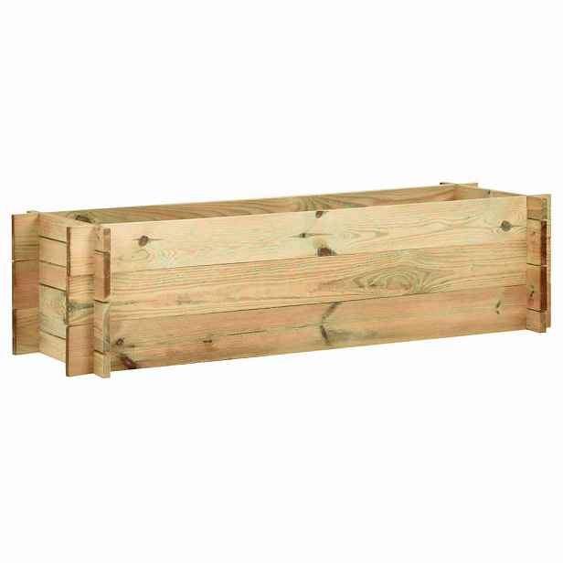 vidaXL Vyvýšený zeleninový záhon impregnovaná borovice 120 cm