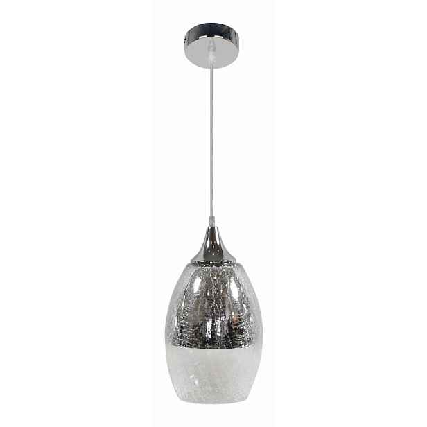 Závěsná lampa Celia chrom E27 1-bodová 16 cm Candellux