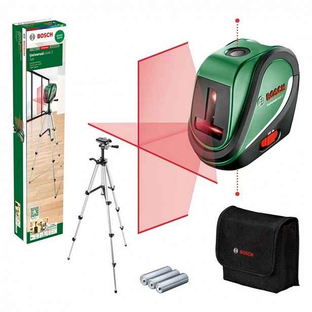 Bosch - Laserový měřič vzdálenosti, dosah 10 m, se stativem 0603663905