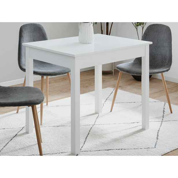 Jídelní stůl Capri 90x67 cm, bílý