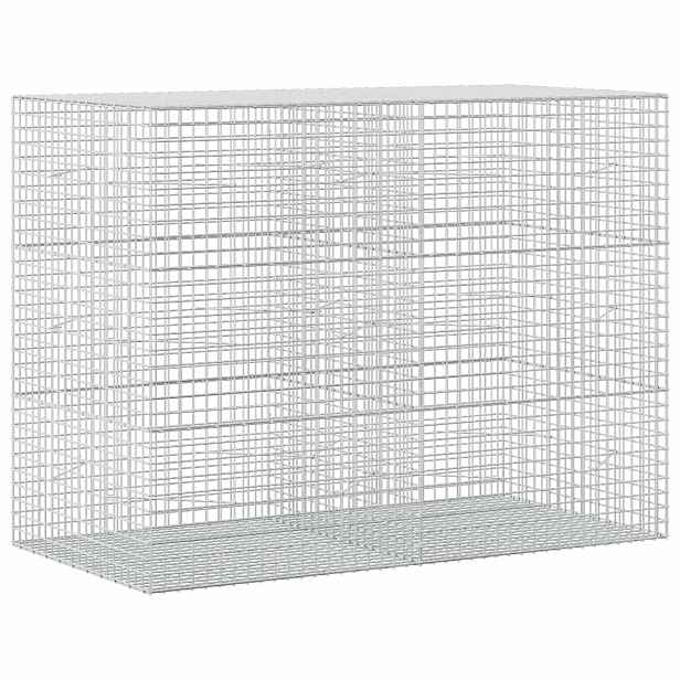 vidaXL Gabion s drátem 5 mm a síťkou 5x5 cm 200x100x150 cm