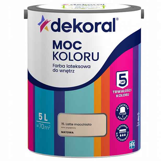 Dekoral Barva Barva Color Power Latte Macchiato 5L