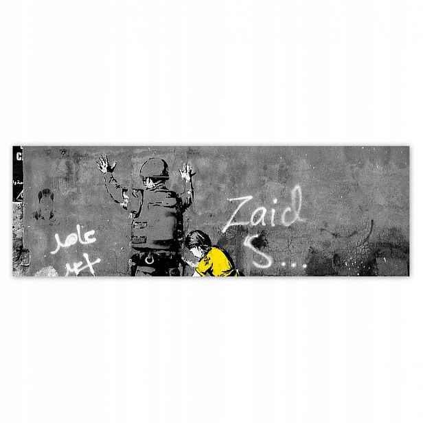Plakáty 200x66 Banksy dívka