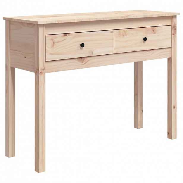 vidaXL Konzolový stolek 100 x 35 x 75 cm masivní borové dřevo
