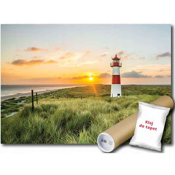 Vinylová Fototapeta Lucerna Moře Tráva 152x104