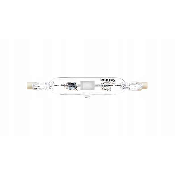 Lampa Philips Cdm-td 70W 942 Rx7s 6000lm neutra Master Colour 4200K žárovka