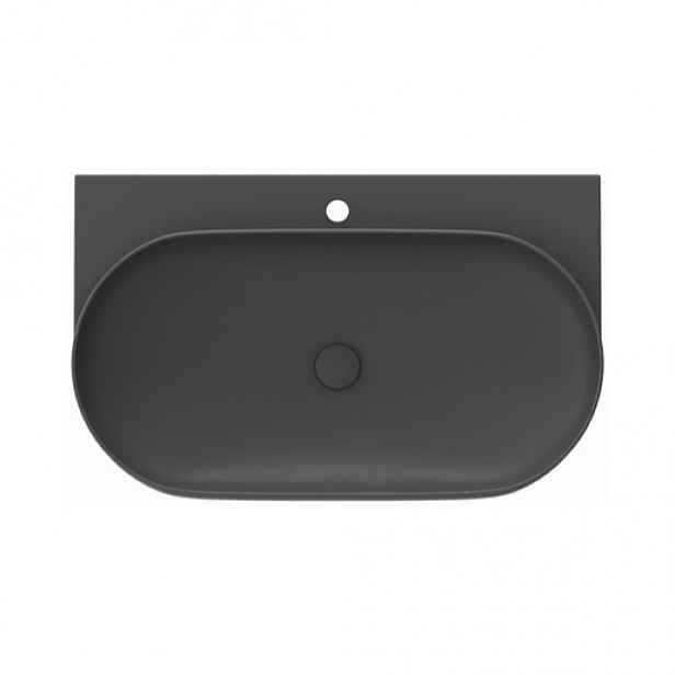 Ravak Yard umyvadlo 80,5x50 cm antracit mat XJX03280002