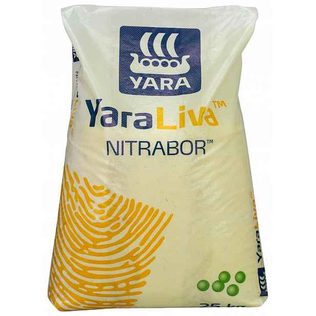 Yaraliva Nitrabor Yara Hnojivo Saletra Vápenatá Bor 25 Kg Dusík Vápník trávník