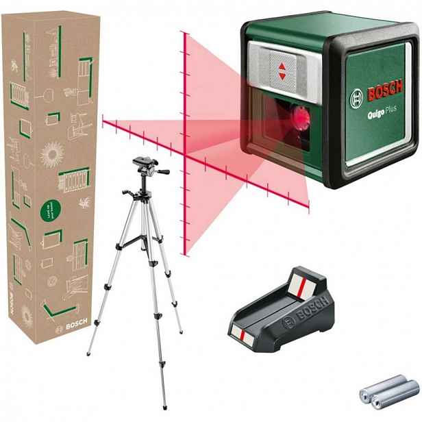 Bosch - Křížový laser, dosah 7 m, se stativem 06036636Z0