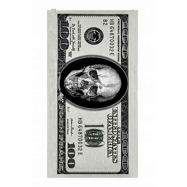 John Frank Plážový Ručník JFSS22TW24-DOLLAR