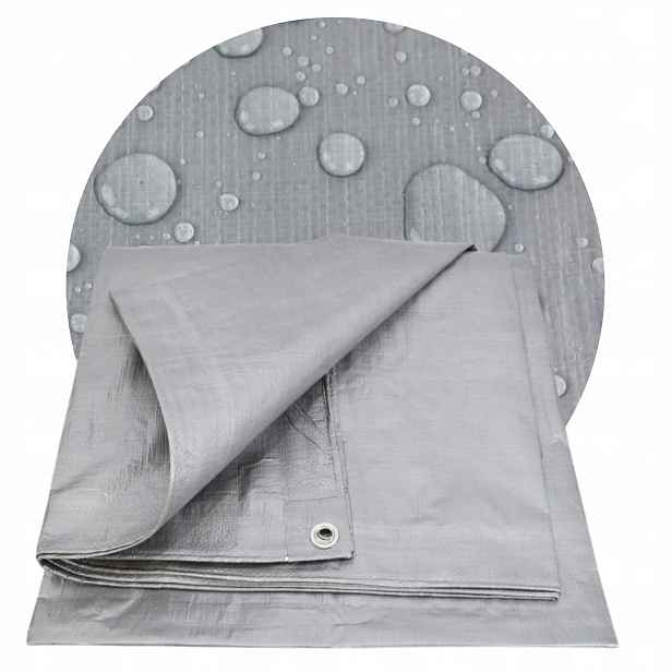 Plachta 8 x 12 m plachta plachta s tlustou voděodolnou krytinou, 130 g.