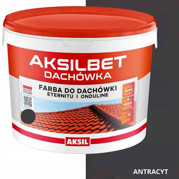 Aksilbet Barva Na Střešní Tašky 5L Antracit 7024