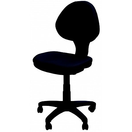 Kancelářská židle REBEKA, černá - 56 x 95 x 52 cm
