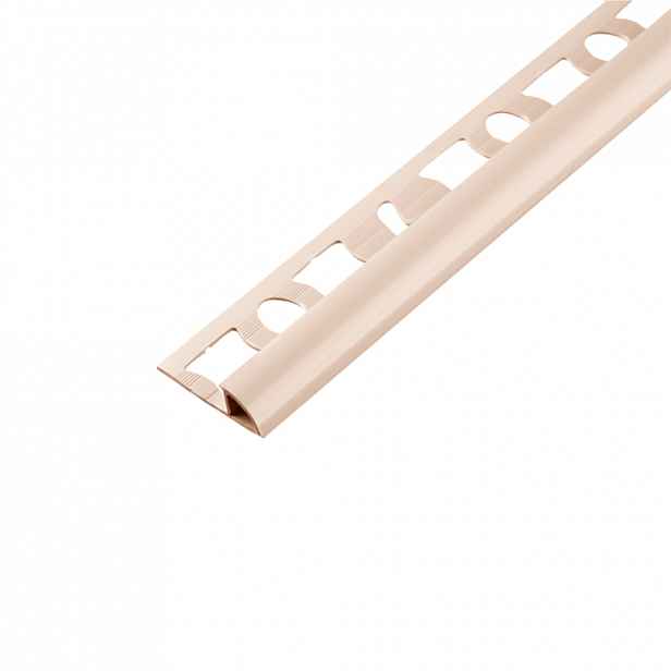 Lišta ukončovací obloučková Acara PVC bahama 8 mm