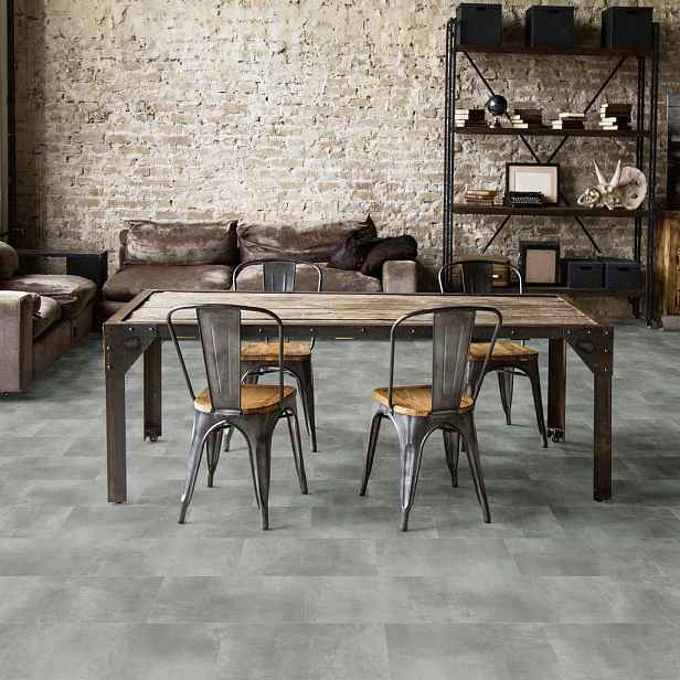 Venda Vinylová podlaha Stone Beton (m²) šedá