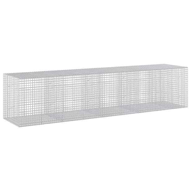 vidaXL Gabion s drátem 5 mm a síťkou 5x5 cm 450x100x100 cm